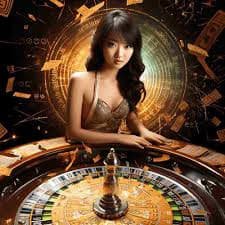 Pretty Gaming live blackjack table interface with real dealer and betting controls on wira99 login